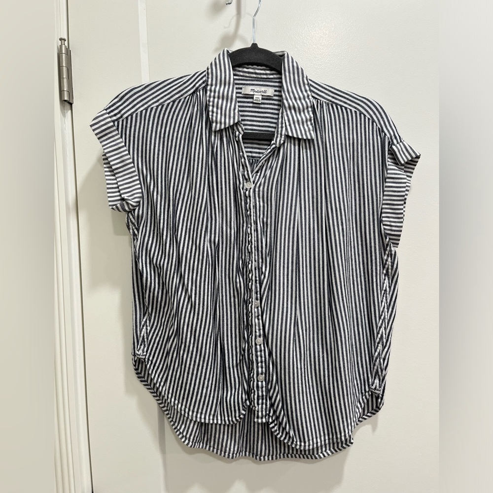 Madewell XXS striped button down